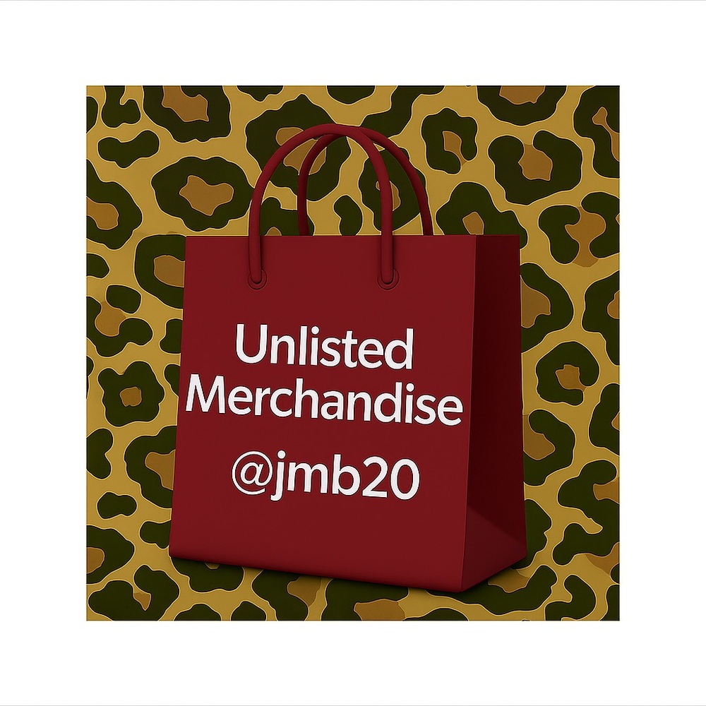@jmb20 Unlisted Merchandise